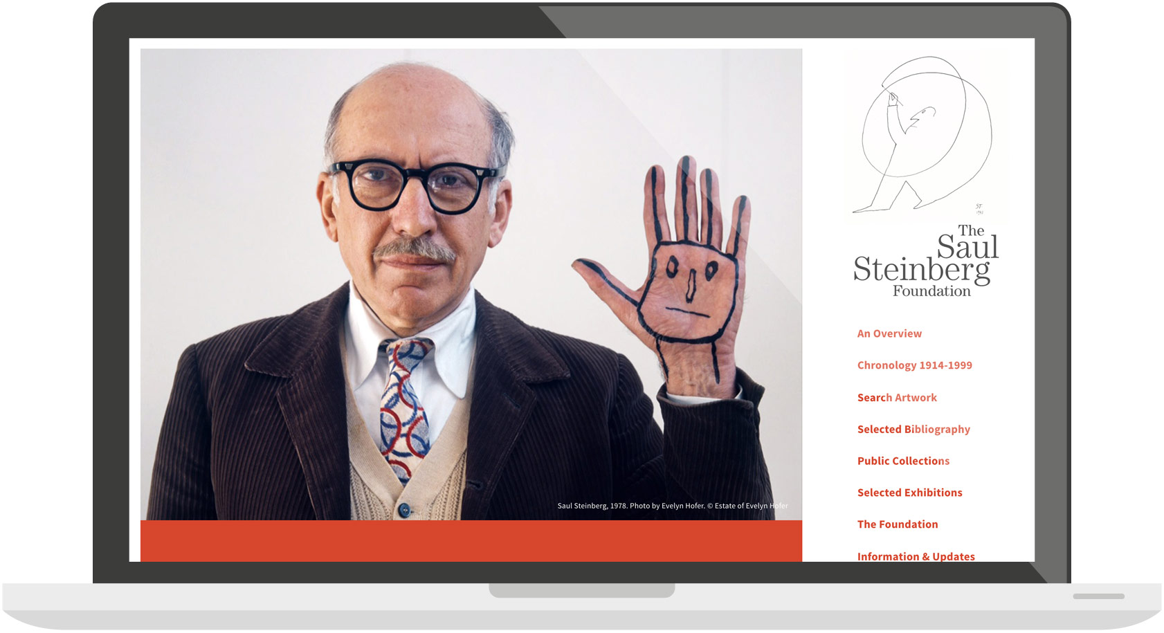 screenshot of  website